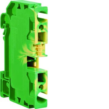 Rijgklem 10 Mm² Aarde, 2 X Quickconnect-HAGER