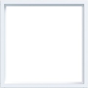 Ring Centraalplaat 50X50Mm Ax/Cx Lichtwit Mat-HAGER