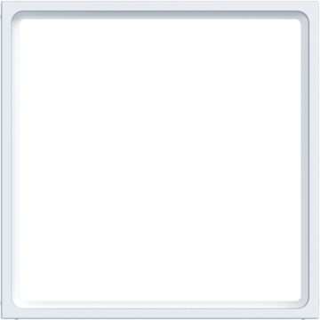 Ring Centraalplaat 51X51Mm Ax/Cx Lichtwit Mat-HAGER