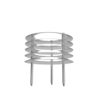 Ringspiegel alu LED RS LED-SCHUCH
