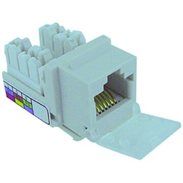 JACK UTP RJ12 CREME FEMALE (VE=5)-KLEMKO