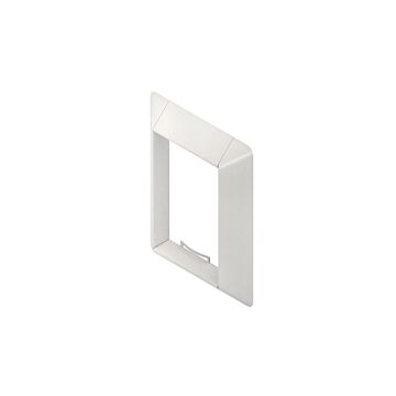 ROZET WANDGOOT WIT BWA130.3 133X66MM-NIEDAX