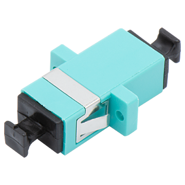 SC ADAPTOR SIMPLEX MM OM3 Aqua-GRAYLE