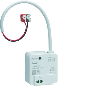 Schakelactor, Inbouw, 1-Voudig, Knx Secure, 10 A-HAGER