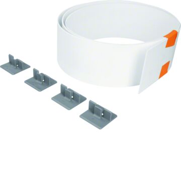 Scheidingschot Bk Hoogte 76mm Kunststof (L=2)-HAGER