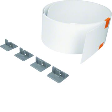 Scheidingschot Bk Hoogte 91mm Kunststof (L=2)-HAGER