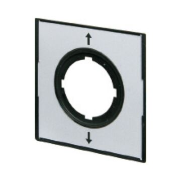 Schild, voor 2 standenschakelaar, blanco-EATON