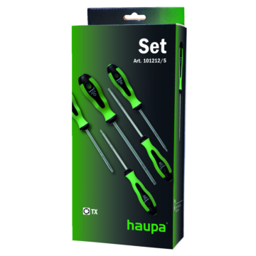 SCHROEVENDRAAIERSET 5 DELIG TX-HAUPA