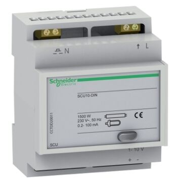 SCU10-DIN - DIMMER - AFSTANDSBEDIENBAAR - 1-10V-SCHNEIDER