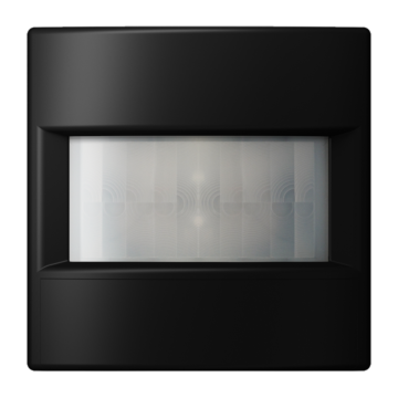 sens.afd. 1,10m LS gr.zwart mat tijd+lux-JUNG