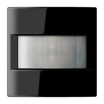 sens.afd. 1,10m LS zwart tijd+lux-JUNG