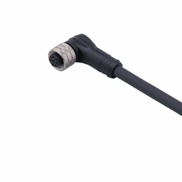 Sensorkabel M12 8P FEM. HAAKS 10M PUR IP68-IFM