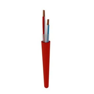 SIGNAALKABEL  1X2X1,5 AFG ROOD DCA-S2-TKF