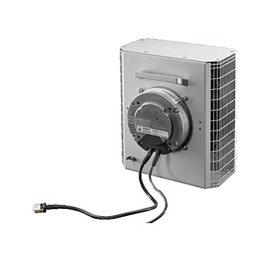 SK Ventilatiemodule RAL 9005 LCP CW-RITTAL