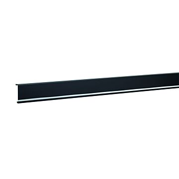 Sl Led-Strip deksel 20X80 mm Ledstrip Inb Zw (L=2)-HAGER