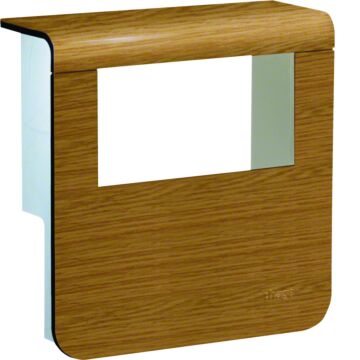 Sl, Afdekkap Outlet Goot 80 Mm Hoog, Eiken-HAGER