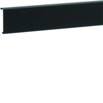Sl, deksel 20X80 mm, Zwart (L=2)-HAGER