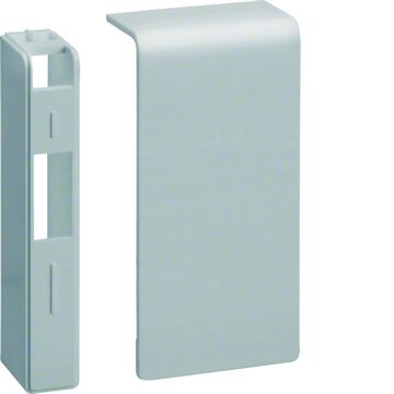 Sl, Eindstuk L/R Voor Goot 80 Mm Hoog, Alulook-HAGER