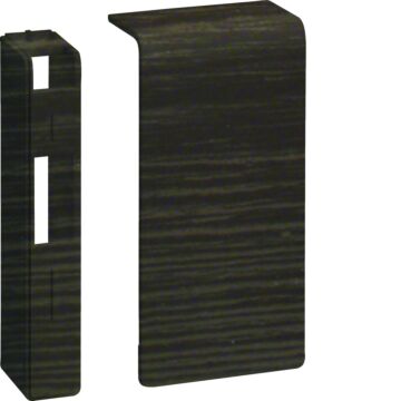 Sl, Eindstuk L/R Voor Goot 80 Mm Hoog, Sucupira-HAGER