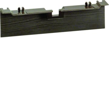 Sl, Plintpasstuk Outlet Goot 80 Mm Hoog, Sucupira-HAGER