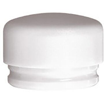 Slagdop zeer hard (wit) Terugslagv kunststof Hamer-WIHA