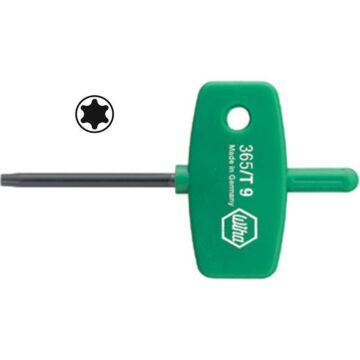 Sleutelgreep TORXsleutel 365 gezwart T15x45mm-WIHA