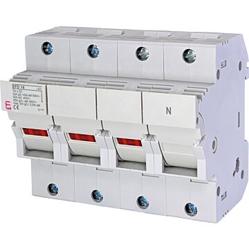 Smeltpatroonsch. 50A EFD14 LED 3p+n-ETI