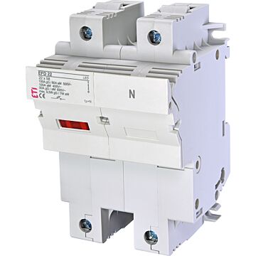 Smeltpatr.sch. 100A EFD22 LED 1p+n-ETI