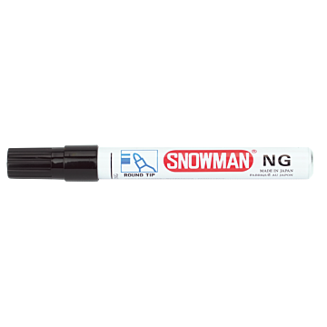 SNOWMAN NG PERMANENTE MARKER ZWART (12STS)-KADEEM