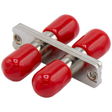 ST ADAPTOR DUPLEX MULTI MODE METAL-SLEEVE-GRAYLE