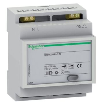 STD1000RC/RL-DIN DIMMER AFSTANDSBEDIENBAAR 1000W-SCHNEIDER