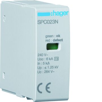 Steekele T3 1P Uc 264 V5 Ka Uoc 6 Kv Up 1,25 Kv-HAGER