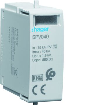 Steekelement T2 1P Pv +/ - Voor Spv340-HAGER