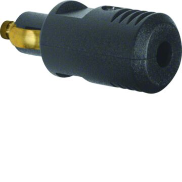 Stekker 12 V, Berker Integro, Zwart-HAGER