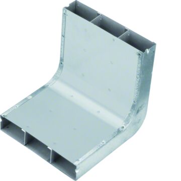 Stijgstuk 3-Compartimenten Voor Uk 190X38Mm Staal-HAGER