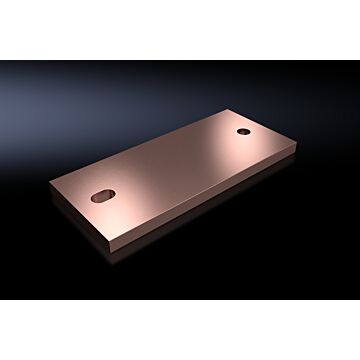 SV PE/PEN Koppelplaat E-Cu 80x10 mm VE=2-RITTAL