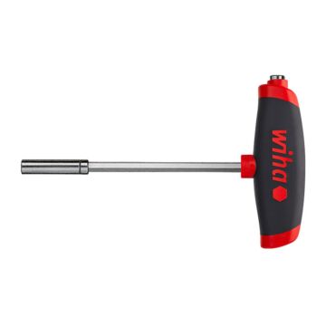 T-Greep Magn. Bithouder 1/4" ComfortGrip 150mm-WIHA