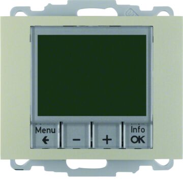 Therm. Met Display, Berker K.1/K.5, Edelstaal-HAGER