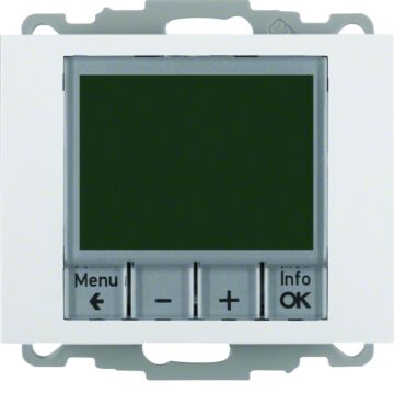 Therm. Met Display, Berker K.1/K.5, Polarwit-HAGER