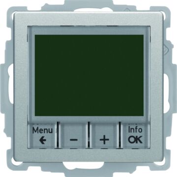 Therm. Met Display, Berker Q.1/Q.3/Q.7, Alulook-HAGER