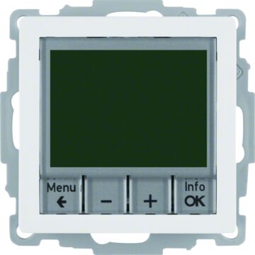 Therm. Met Display, Berker Q.1/Q.3/Q.7, Polarwit-HAGER