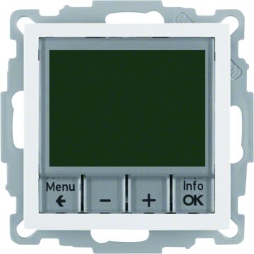 Therm. Met Display, S.1/B.3/B.7, Polarwit Glz.-HAGER