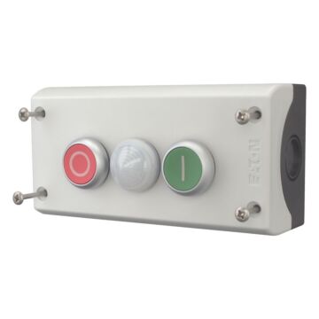 Toets, 2M+2V opbouw, met LED-EATON