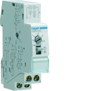 Trappenhuisautomaat Multifunctioneel-HAGER