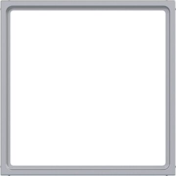 Tussenring Centraalplaat 51 X 51 Mm A.X/C.X Titaan-HAGER