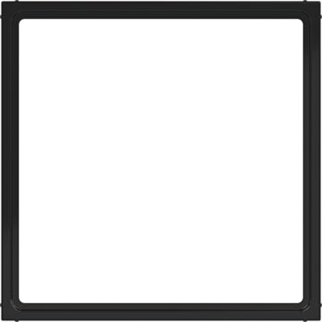 Tussenring Centraalplaat 51X51Mm Ax/Cx Nachtzw Glz-HAGER