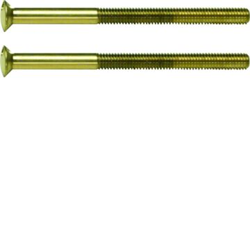 Tweegaatsschroeven 2 X M3,5 X 50 Mm, Goud, Ts-HAGER