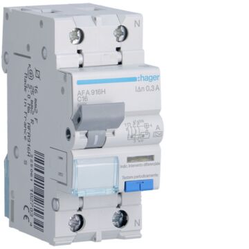 Uitbreidingsset 1P+N Haco 16A/300 Ma (Afa916H)-HAGER