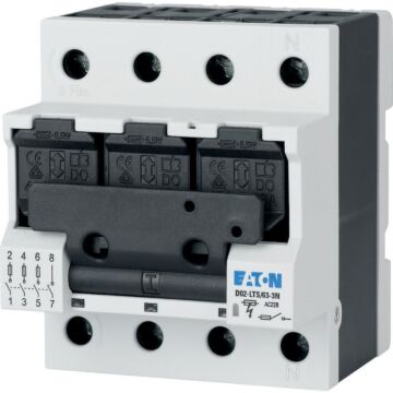Veiligheidslastsch.d02/ d01 63a 3p+n d02-lts/63-3n-EATON
