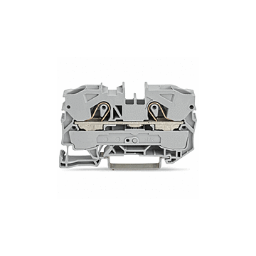 VERBINDINGSRIJGKLEM S 2-DR-KLEM 10(16F)MM2 GRIJS-WAGO